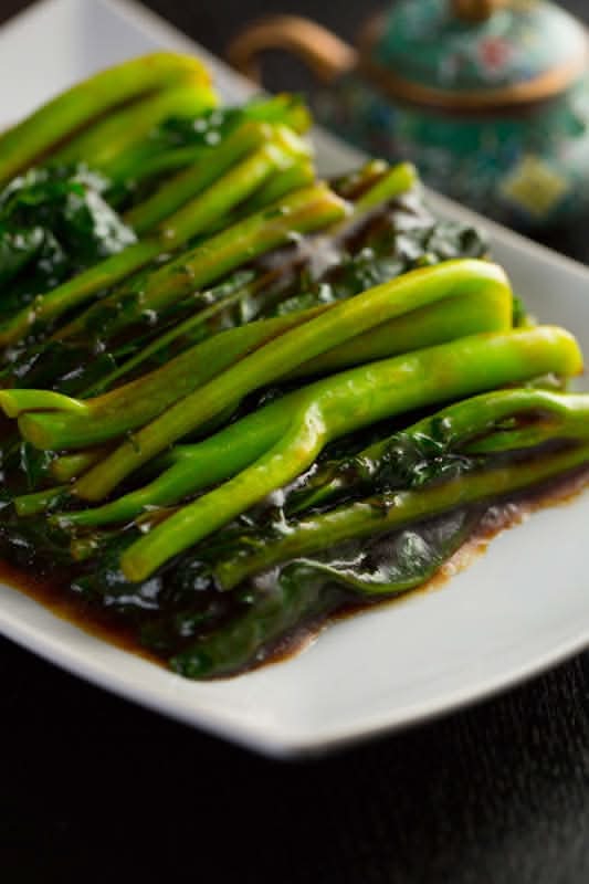 902_Blanched Chinese Broccoli with Oyster Sauce  蚝油芥兰